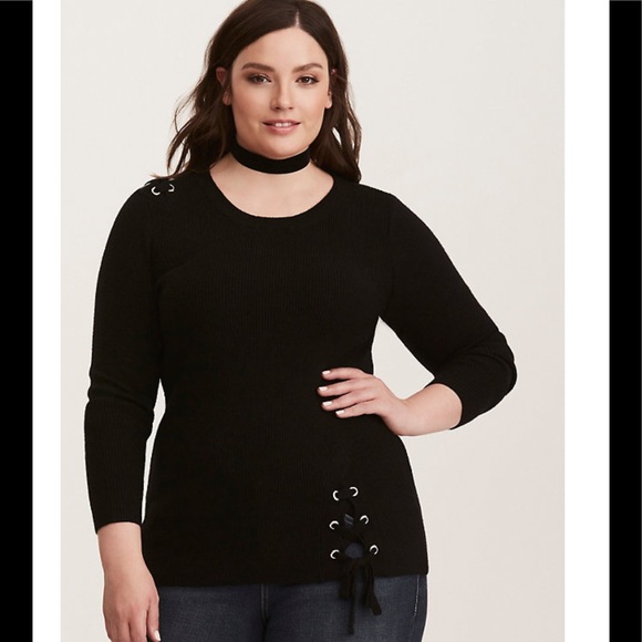 torrid Sweaters - Torrid black sweater in size 1X